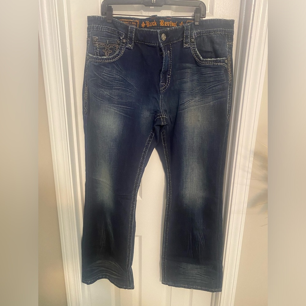 Men Rock Revival Jean